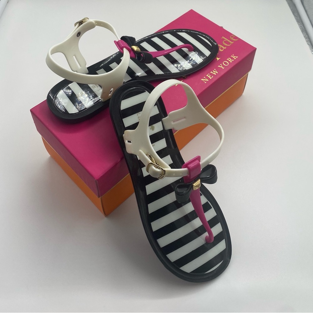 Kate Spade thong jellies